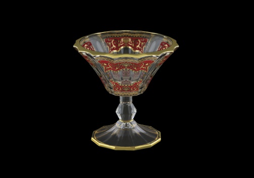 Doge MMB DELR H Small Bowl d15,5cm 1pc in Flora´s Empire Gold. Red L.+H (22-942/H/L)