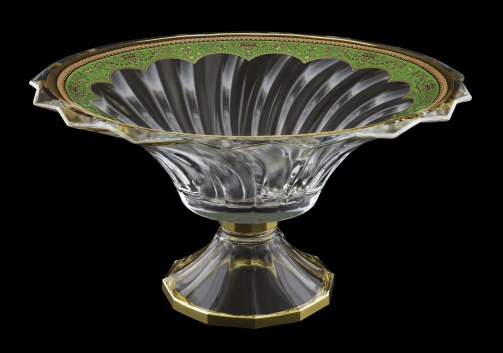 Picadelli MOA PEGG Bowl d35,5cm 1pc in Flora´s Empire Golden Green Decor (24-345)