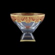 Fusion MVD F0022 Large Bowl 19,5x24,5cm 1pc in Natalia Golden Red Decor (F0022-016H)