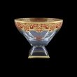 Fusion MVD F0022 Large Bowl 19,5x24,5cm 1pc in Natalia Golden Red Decor (F0022-016H)