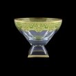 Fusion MVD F0024 Large Bowl 19,5x24,5cm 1pc in Natalia Golden Green Decor (F0024-016H)