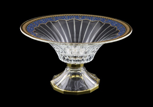 Timeless MOA TEGC Bowl d32cm 1pc in Flora´s Empire Golden Blue Decor (23-518)