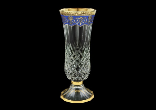 Opera VVA OEGC Large Vase 30cm 1pc in Flora´s Empire Golden Blue Decor (23-614)