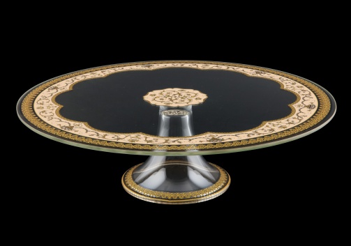 Eris CPE EEGI Cake Plate d31cm, 1pc in Flora´s Empire Golden Ivory L. (25-5J73/L)