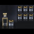 Timeless Set WD+B2 TAGB b Whisky Set 750ml+6x360ml in Antique Golden Black (57-280/291/b)