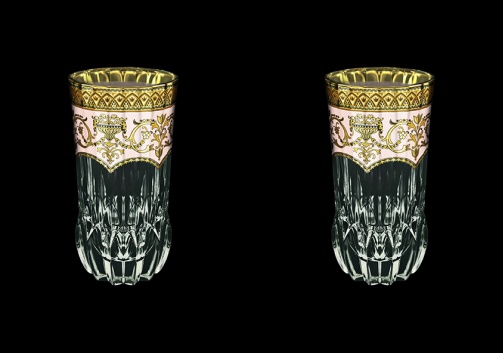 Adagio B0 AEGI Water Glasses 400ml 2pcs in Flora´s Empire Golden Ivory Decor (25-596/2)