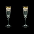 Adagio CFL AEGW Champagne Flutes 180ml 2pcs in Flora´s Empire Golden White D. (21-594/2)