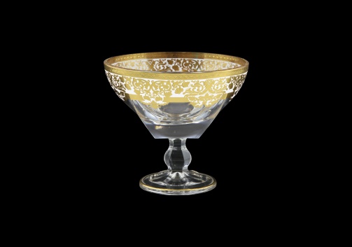 Fusion MMH F0021 Small Bowl w/F d13cm 1pc in Natalia Golden White Decor (F0021-016L)