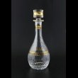 Timeless RD TAGB Round Decanter 900ml 1pc in Antique Golden Black Decor (57-285/b)