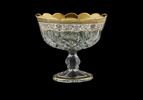 Opera MSH OEGW Small Bowl d18cm 1pc in Flora´s Empire Golden White Decor (21-066N)