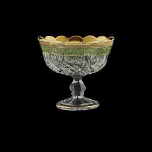 Opera MSH OEGG Small Bowl d18cm 1pc in Flora´s Empire Golden Green Decor (24-066N)