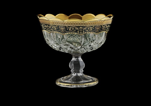 Opera MSH OEGB Small Bowl d18cm 1pc in Flora´s Empire Golden Black Decor (26-066N)