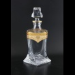 Bohemia Quadro WD QEGI Whisky Decanter 850ml 1pc, in Empire Golden Ivory D.(25-341)