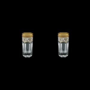 Provenza B5 PEGW Liqueur Tumblers 50ml 2pcs in Flora´s Empire Golden White D. (21-520/2)