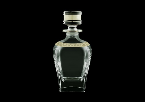 Fusion WD FNPC Whisky Decanter 800ml 1pc in Romance Platinum Classic Decor (33-1/435)