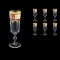 Provenza CFL F0012 Champagne Flutes 160ml  6pcs in Diadem Golden Red (F0012-0010)