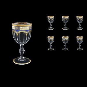 Provenza C3 F0013 Wine Glasses 170ml 6pcs in Diadem Golden Blue (F0013-0013)