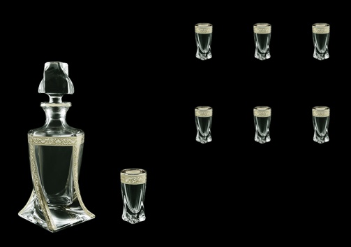 Bohemia Quadro Set WD+B5 QNPC b 1+6 pcs, 500ml+6x50ml, in Romance Plat. Cl. D.(33-1/490)