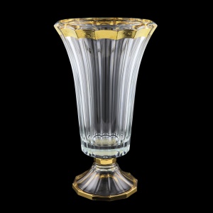 Doge VVA F0031 Large Vase 40cm 1pc in Lilit Golden Embossed Decor (F0031-1A50)