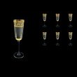 Macassar CFL 65 Champagne Flutes 170ml 6pcs in Allegro Golden Light (65-9010/L)