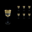 Macassar C2 MALK Wine Glasses 350ml, 6pcs in Allegro Golden Light (65-9012/L)