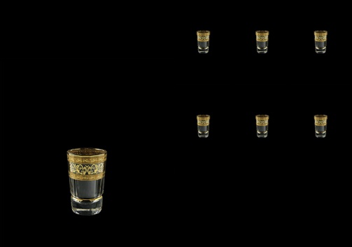 Macassar B5 MALK Liqueur Tumblers 60ml, 6pcs in Allegro Golden Light (65-9005/L)