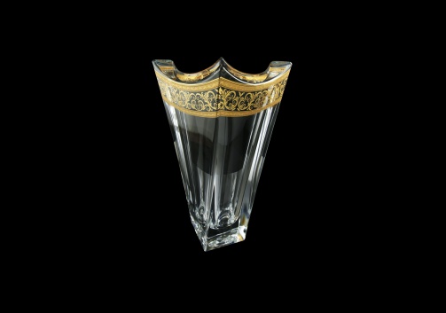 Quadron VV QALK Vase 305, 30,5cm 1pc in Allegro Golden Light Decor (65-6E70/L)