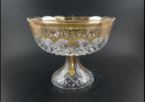 Opera MVO OEGC Large Bowl d23cm 1pc in Flora´s Empire Golden Crystal Decor (20-532/L)