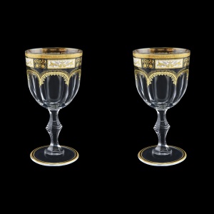 Provenza C2 F0016 Wine Glasses 230ml 2pcs in Diadem Golden Black (F0016-0012=2)