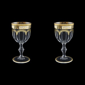 Provenza C3 F0016 Wine Glasses 170ml 2pcs in Diadem Golden Black (F0016-0013=2)