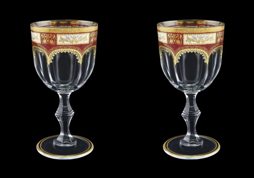 Provenza C2 F0012 Wine Glasses 230ml 2pcs in Diadem Golden Red (F0012-0012=2)