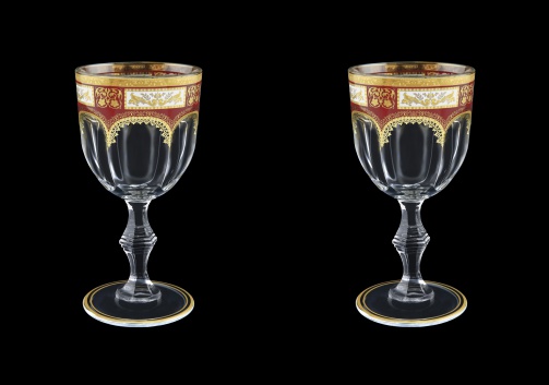 Provenza C3 F0012 Wine Glasses 170ml 2pcs in Diadem Golden Red (F0012-0013=2)