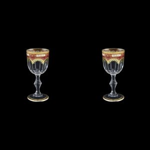 Provenza C5 F0012 Liqueur Glasses 50ml 2pcs in Diadem Golden Red (F0012-0015=2)