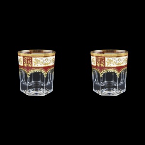Provenza B2 F0012 Whisky Glasses 280ml 2pcs in Diadem Golden Red (F0012-0002=2)
