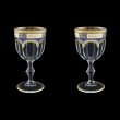 Provenza C2 F0013 Wine Glasses 230ml 2pcs in Diadem Golden Blue (F0013-0012=2)