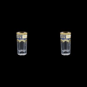 Provenza B5 F0013 Liqueur Tumblers 50ml 2pcs in Diadem Golden Blue (F0013-0005=2)