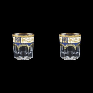 Provenza B3 F0013 Whisky Glasses 185ml 2pcs in Diadem Golden Blue (F0013-0003=2)