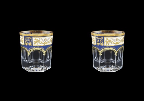 Provenza B3 F0013 Whisky Glasses 185ml 2pcs in Diadem Golden Blue (F0013-0003=2)