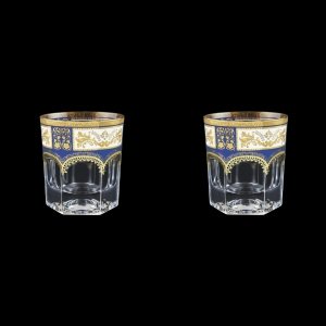 Provenza B2 F0013 Whisky Glasses 280ml 2pcs in Diadem Golden Blue (F0013-0002=2)