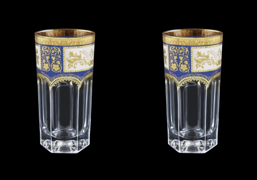 Provenza B0 F0013 Water Glasses 370ml 2 pcs in Diadem Golden Blue (F0013-0000=2)