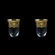 Parus B2 PEGK Whisky Glasses 350ml, 2 pcs in Flora´s Empire Golden Crystal (20-2502/2/L)