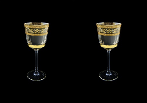 Macassar C3 MALK Wine Glasses 250ml, 2pcs in Allegro Golden Light (65-9013/2/L)