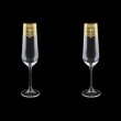 Strix CFL SELK Champagne Flutes in Flora´s Empire G. Crystal L, 200ml, 2pcs (20-2210/2/L)