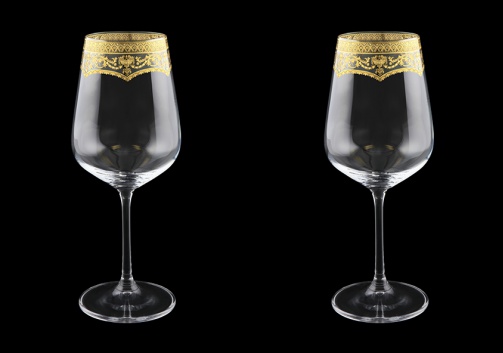 Strix C2 SELK Red Wine Glasses in Flora´s Empire G. Crystal L, 450ml, 2pcs (20-2212/2/L)
