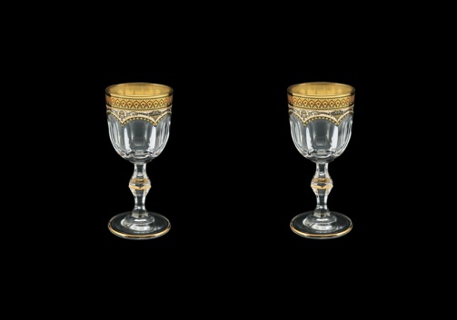 Provenza C5 PEGI Liqueur Glasses 50ml 2pcs in Flora´s Empire Golden Ivory Decor (25-521/2)