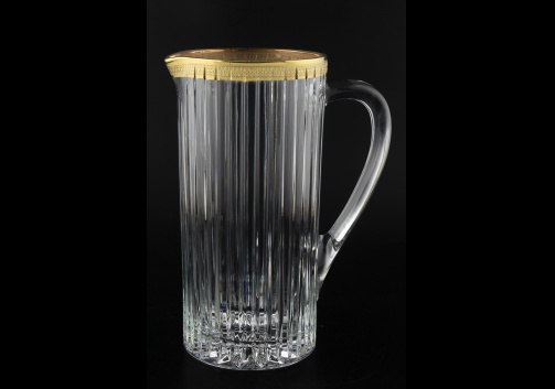 Timeless J A004G Brocca Jug 1200ml 1pc Royal Golden Embossed Light (A004G-0822-L)