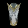 Lotus VV LAGB M Vase 25cm 1pc in Antique Golden Black Decor+M (57-216/b)