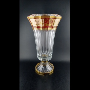 Doge VVA F0012 Large Vase 40cm 1pc in Diadem Golden Red (F0012-1A50)
