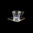 Fusion CA A00MR Cup Cappuccino 190ml 1pc in Metalic Rim (A00MR-0184)
