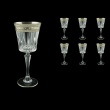 Timeless C2 65-1 Wine Glasses 298ml 6pcs in Allegro Platinum Light Decor (65-1/0812/L)